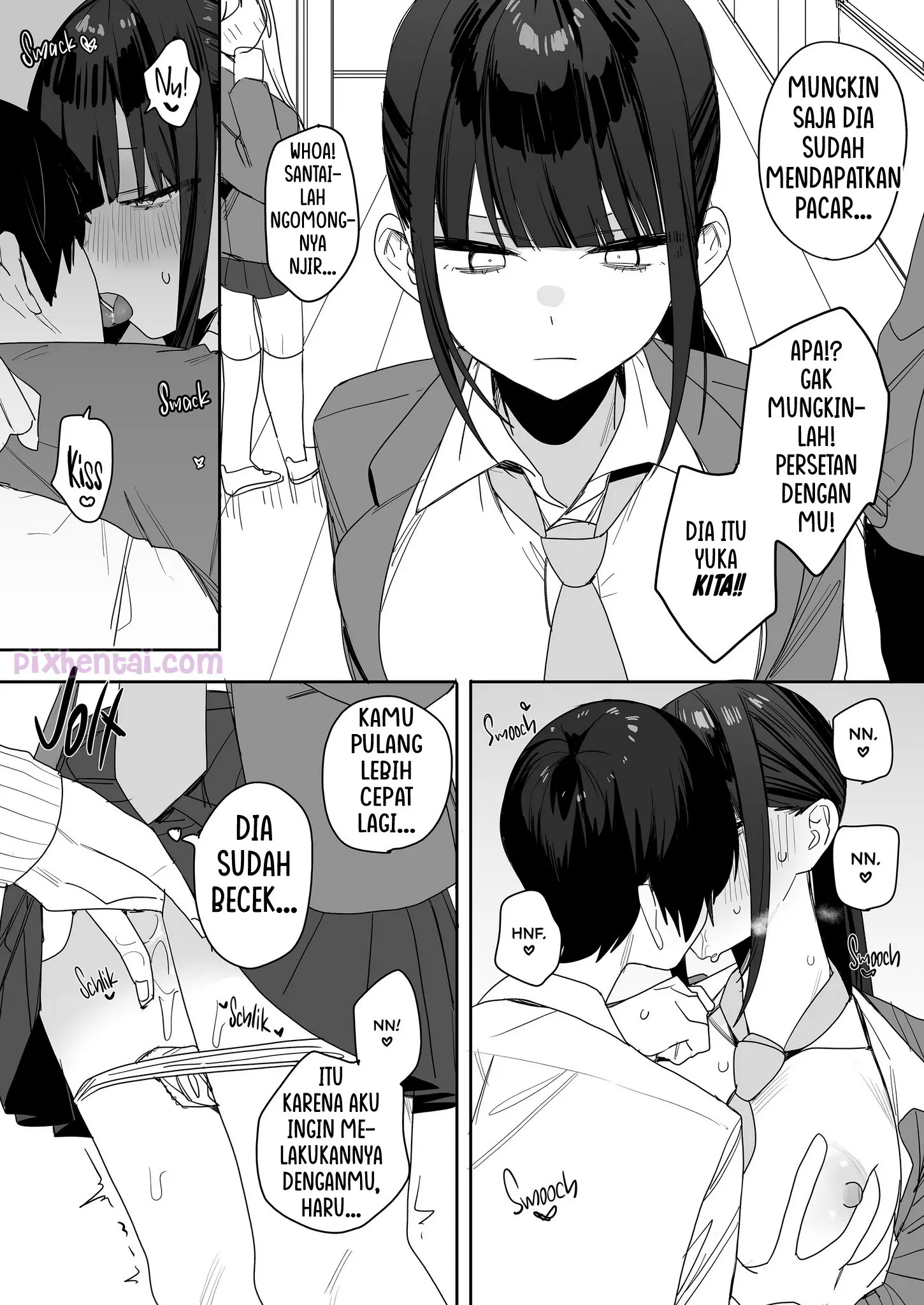 Komik hentai xxx manga sex bokep Satu satunya Kelemahan Yuka yang Tanpa Cela Mudah Terangsang 23